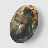 SCHWANENSEE - BALLETT & TANZ - RUNDE WANDUHR (Winkel)