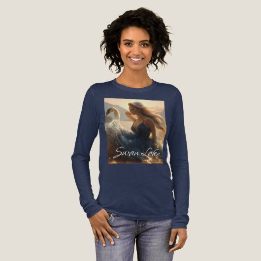 SCHWANENSEE - BALLETT & TANZ - Tri-Blend SHIRT (Volle Vorderseite)