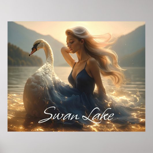 SCHWANENSEE - BALLETT & TÄNZE -  POSTER (Vorne)