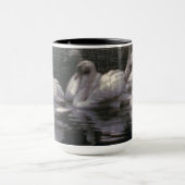 Schwanensee im Mondlicht Tasse (Zentrum)