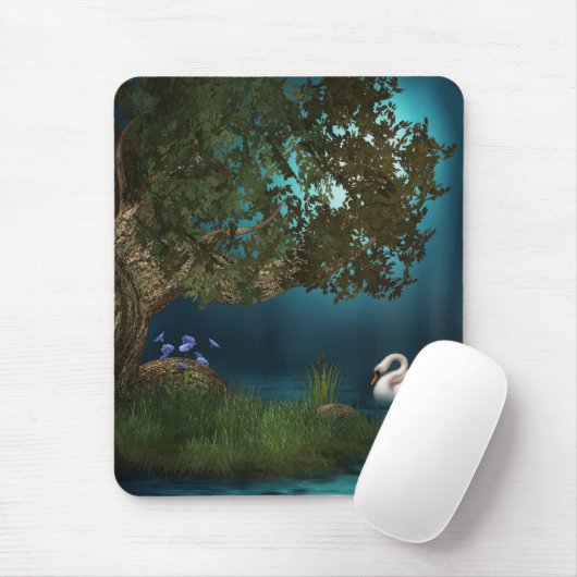Schwanensee Mousepad (Mit Mouse)