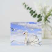 Schwanensee Postkarte (Stehend Vorderseite)