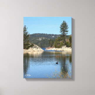 Schwanensee-Wandkunst Leinwanddruck