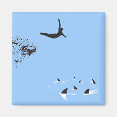 Schwanentauchung Magnet (Vorne)