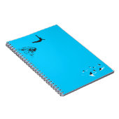 Schwanentauchung Notizblock (Rechte Seite)