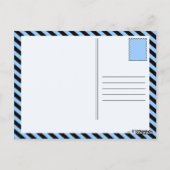 Schwanentauchung Postkarte (Rückseite)