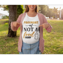 Schwangere AF Schwangerschaft Humor Mutterschaft Ü Große Größe T-Shirt