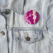 schwangere Blondine Button (Beispiel)