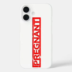 Schwangere Briefmarke iPhone 16 Hülle