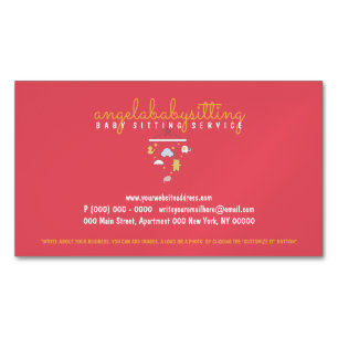 Schwangere Doula Babyzimmer Dekoration Hänger Spie Magnetische Visitenkarte