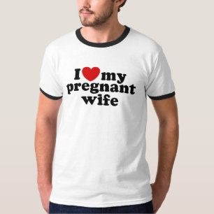 Schwangere Ehefrau T-Shirt