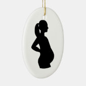 Schwangere Frau Keramikornament (Rechts)