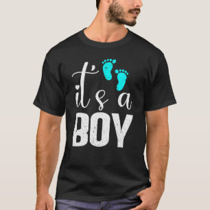Schwangere Grafik davon ist ein Junge schwanger T-Shirt
