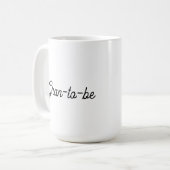 Schwangere Kaffeetasse (Vorderseite Links)