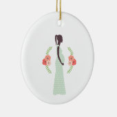 Schwangere Keramik Ornament (Rechts)