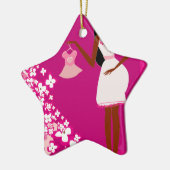 Schwangere Keramikornament (Links)