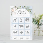 Schwangere Kinder Baby Duschspiel (Stehend Vorderseite)