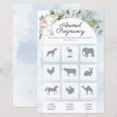 Schwangere Kinder Baby Duschspiel (Vorne/Hinten)