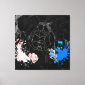 Schwangere Leinwanddruck (Vorderseite)