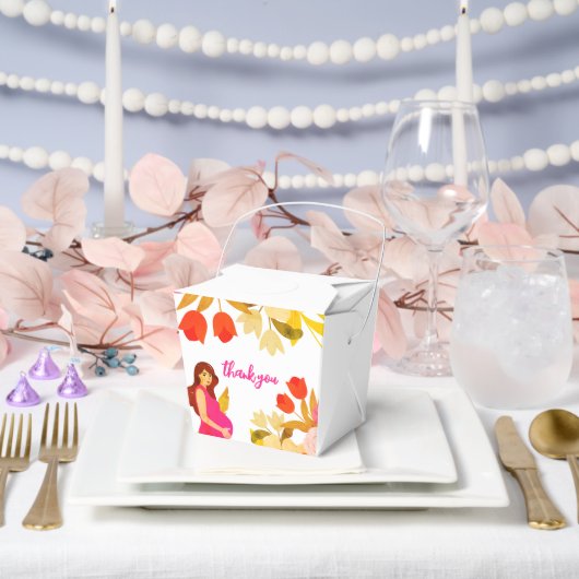 Schwangere Mama Babydusche Geschenkschachtel (Hochzeit)