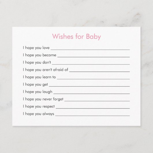 Schwangere Mama Kinderdusche Mama Ratgeber Karten (Rückseite)