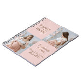 Schwangere mit einem P für Proud Notizblock (Linke Seite)