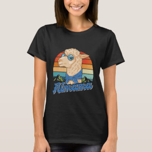 Schwangere Mutter ALMAMA BABY Lustige Schwangersch T-Shirt