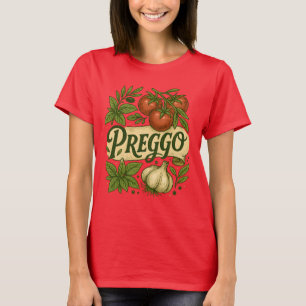 Schwangerer Sauce-Kostüm Schwangerschaftsankündigu T-Shirt