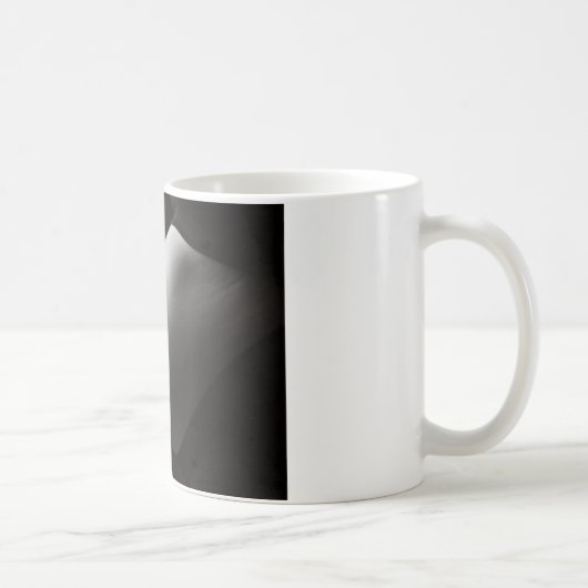 Schwangerer Stoß Kaffeetasse (Rechts)