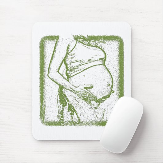 schwangeres Mousepad (Mit Mouse)