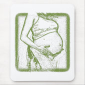 schwangeres Mousepad (Vorne)