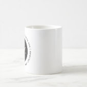 Schwangerschaft Ankündigung Baby Sonogram Foto Kaffeetasse (Mittel)