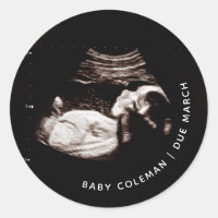 Schwangerschaft Ankündigung Baby Sonogram Foto
