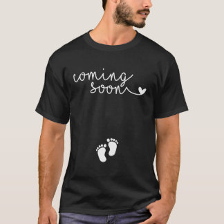 Schwangerschaft Ankündigung einer Comi - Mama von T-Shirt