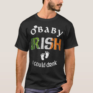 Schwangerschaft Ankündigung Geschenk irisch konnte T-Shirt