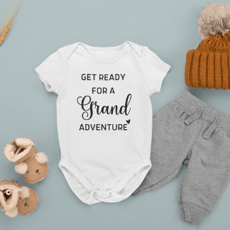 Schwangerschaft Ankündigung Großeltern Baby Bodysu Strampler