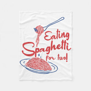 Schwangerschaft Ankündigung Italienische Mama Eati Fleecedecke