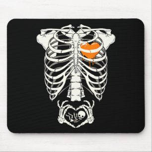 Schwangerschaft Ankündigung Junge Mutter Halloween Mousepad