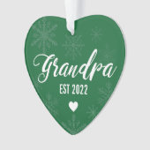 Schwangerschaft Ankündigung Ornament zum Vater an (Vorderseite)