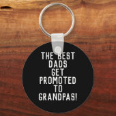 Schwangerschaft Ankündigung Promo Opa als Geschenk Schlüsselanhänger (Vorderseite)