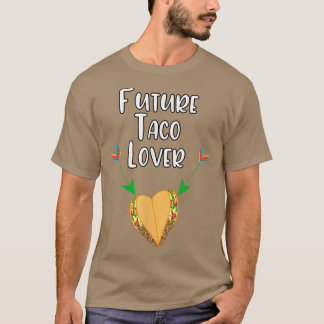 Schwangerschaft Ankündigung T - Shirt Funny Taco P