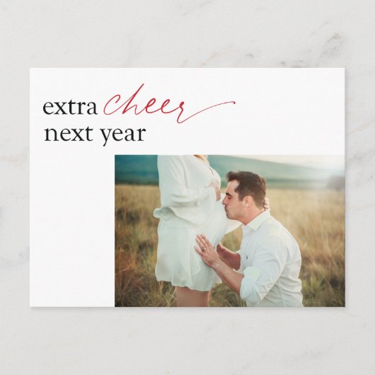 Schwangerschaft Ankündigung Überraschung Urlaub Po (Vorderseite)