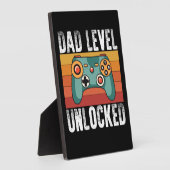 Schwangerschaft Ankündigung Vater Level Entsperrt Fotoplatte (Seite)