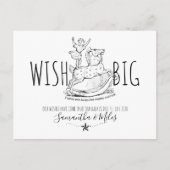 Schwangerschaft Ankündigung Vintages Rocking Horse (Vorderseite)