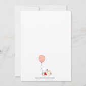 Schwangerschaft Ankündigung Watercolor Baby Boy (Rückseite)