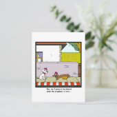 Schwangerschaft Ankündigungspostkarte (Stehend Vorderseite)