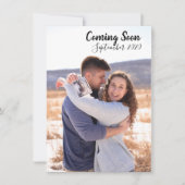 Schwangerschaft Annoucement/Baby Dusche Einladung (Vorderseite)