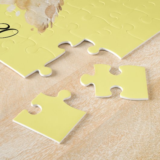 Schwangerschaft Baby Annoucment Puzzle (Seite)