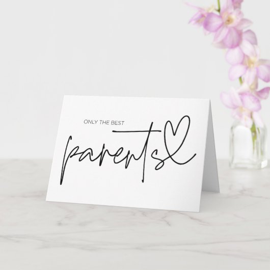 Schwangerschaft Baby Reveal Eltern Großeltern zu C Karte (Orchidee)