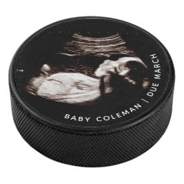 Schwangerschaft Baby Sonogram Ultraschallgerät Fot Eishockey Puck